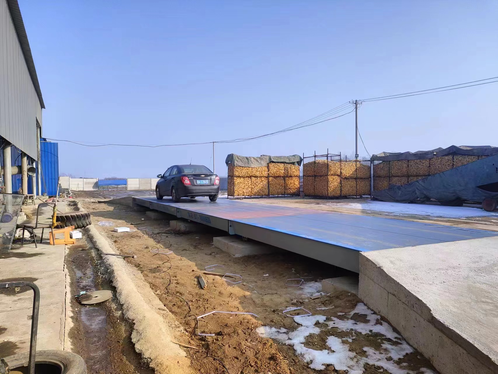 辛集賈總100噸3*16米地磅 辛集賈總100噸3*16米地磅